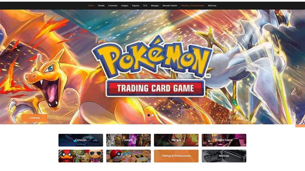 E-commerce de juegos Hobbiegames